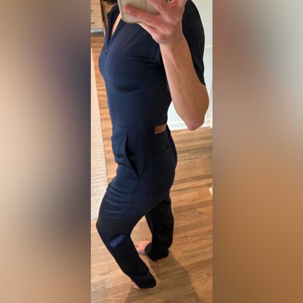 RIVET UTILITY Navy Blue Jumpsuit XS - Picture 4 of 9